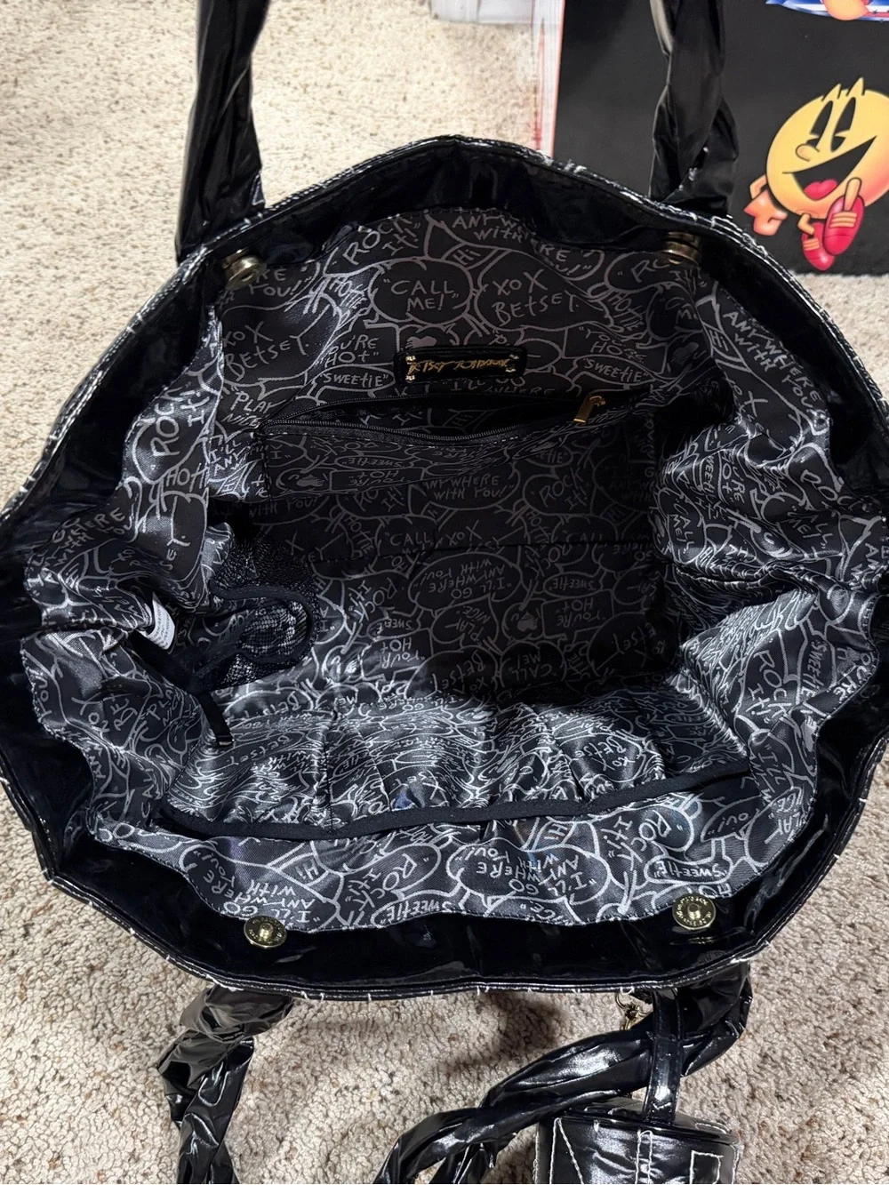 Y2K Betsey Johnson Diaper Bag